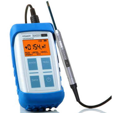 HGM09s<br>4.5T 까지 측정되는 보급형 가우스메타